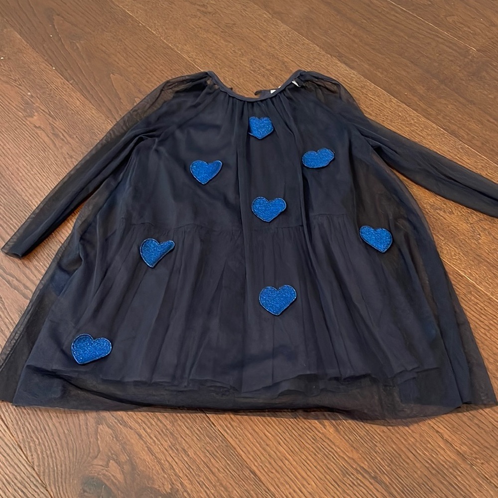 Stella McCartney Girls Navy Dress Size 6